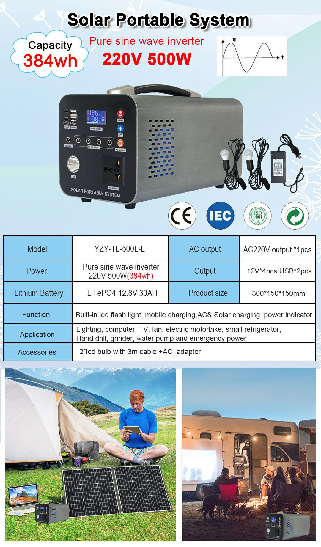 Aluminum Small System 500