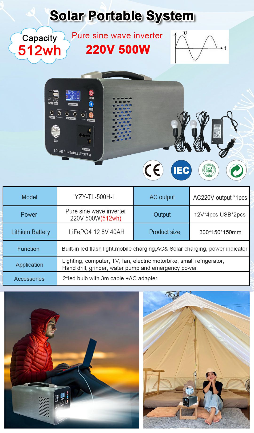 Aluminum Small System 500