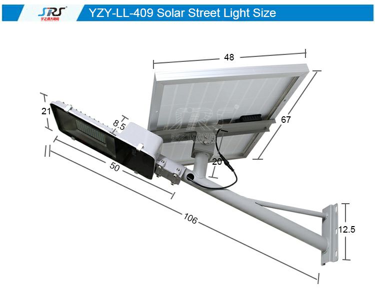 409 Dual body street lamp